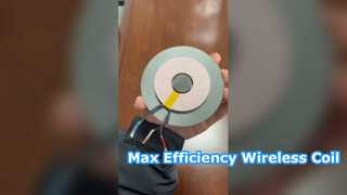 Die Kombination aus 90-mm-Doppelschichtspule und magnetischer Abschirmung maximiert direkt die Effizienz.
