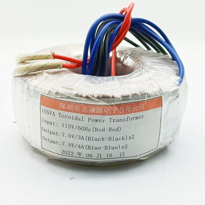 kaufen Custom 115W Reinkupferdraht Niederfrequenztransformator Toroidaltransformator für Audio-Leistungsverstärker on-line-Fertigung