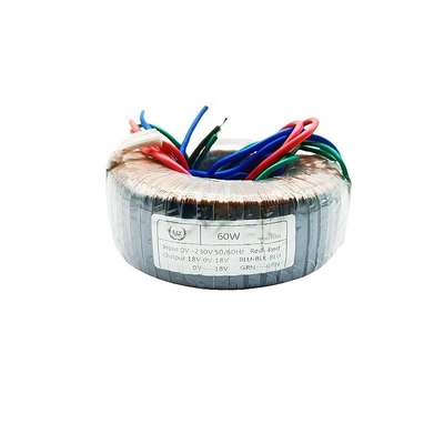 kaufen 60W Niederfrequenztransformator Toroidaltransformator 110V 220V 230V bis 12V 15V 18V für Audio-Leistungsverstärker on-line-Fertigung