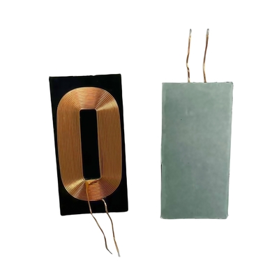 kaufen Qi Standard Universal Wireless Charger Empfänger Spirale Kupfer Quadrat Runde Form on-line-Fertigung