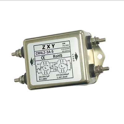 kaufen CW4L2-3A-S 115/250V Stecker-Netzfilter einphasig AC zweistufiger Netzfilter EMI-Filter on-line-Fertigung