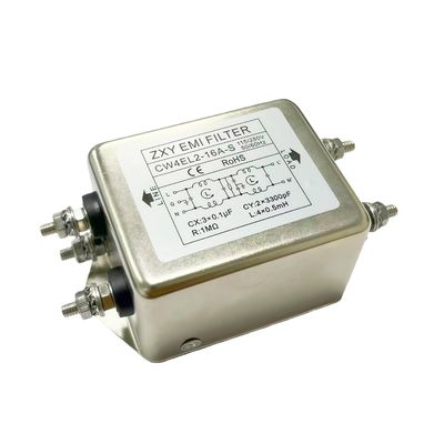 kaufen 115/250V Hochleistungsfilter CW4EL2-16A-S Bolt Purification Power EMI-Filter on-line-Fertigung