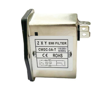 kaufen CW2C-3A-T Socket Power Filter with Light Safety Switch Metal Case for EMI Filter on-line-Fertigung
