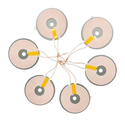 kaufen Wireless Charging Coil mit 15W hoher Leistung, 6,5μH Induktivität und integriertem Magnetdesign für effizientes Laden on-line-Fertigung