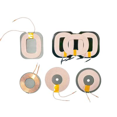 kaufen Anpassbare Spezifikationen Dual-Modus-Kompatibilität Hocheffiziente Energieübertragung Wireless-Ladespule für Mobiltelefone und Kopfhörer on-line-Fertigung