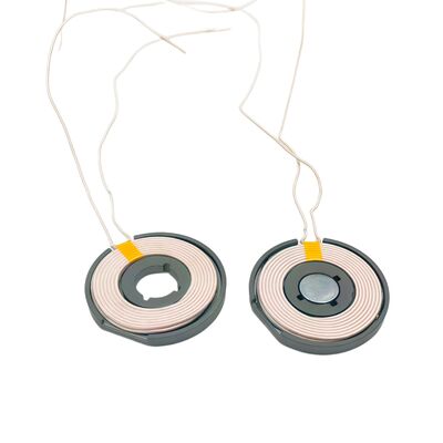 kaufen 27mm Qi-Uhrspule Wireless Charging Coil mit Magnetschutz und Isolationsblatt für Smartwatches on-line-Fertigung