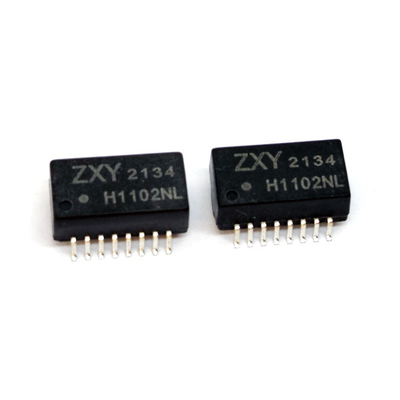 100 / 1000 BASE-T einzelnes flaches Portethernet Lan Transformer 24PIN SMD