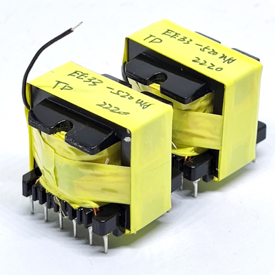 EE33 Kupferferit-Kern-Hochfrequenztransformator 24V 3A 6+4 Pins