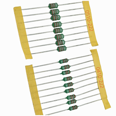 Axial Fixed Inductor ZXY-Serie Farbring Inductor 1mH 0.5w Farbcode Inductor für TV, Radio und Radio-Transceiver