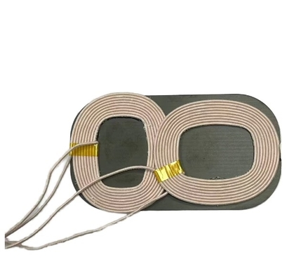 Customized 15 Watt Dual Coil Wireless Charging Coil für das Laden von Mobiltelefonen
