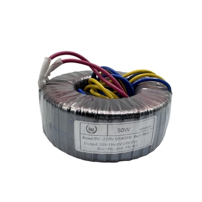 50 Watt Kupfer-Toroidal-Stromtransformator 0-220 V Umwandlung für industrielle Verwendung